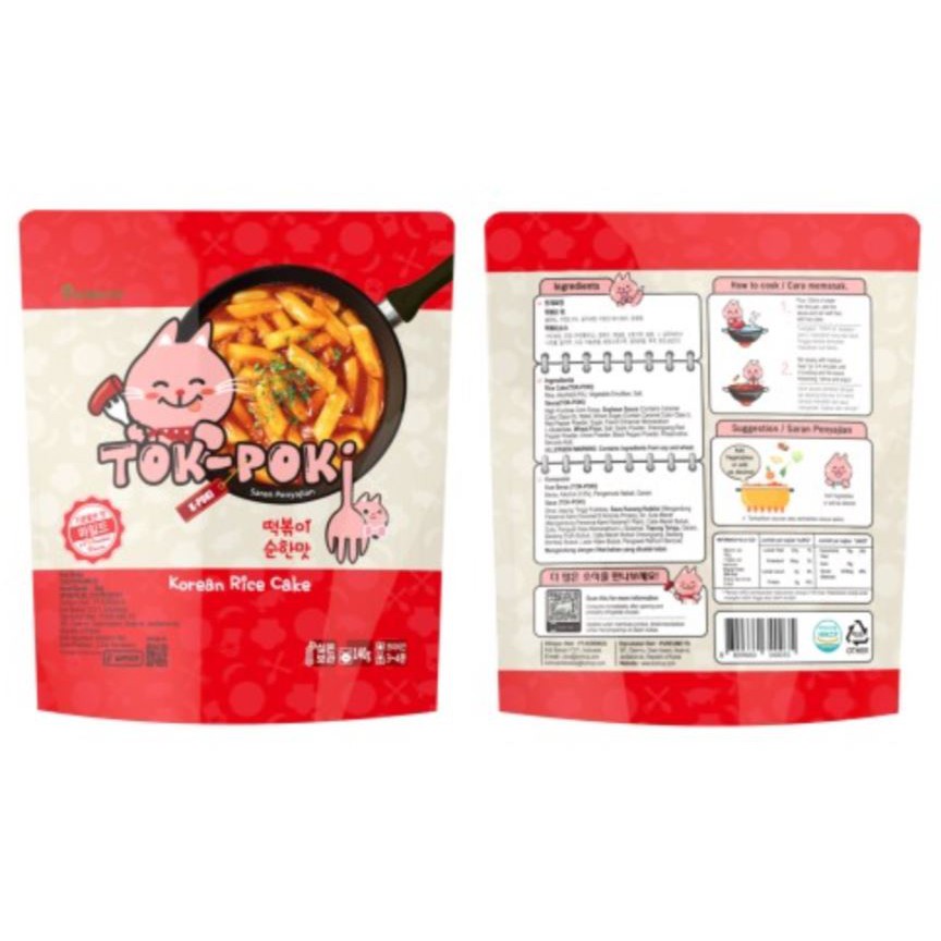 Jual Tokpoki MILD / Tteokbokki / Toppoki / Tok-Poki Instant | Shopee ...