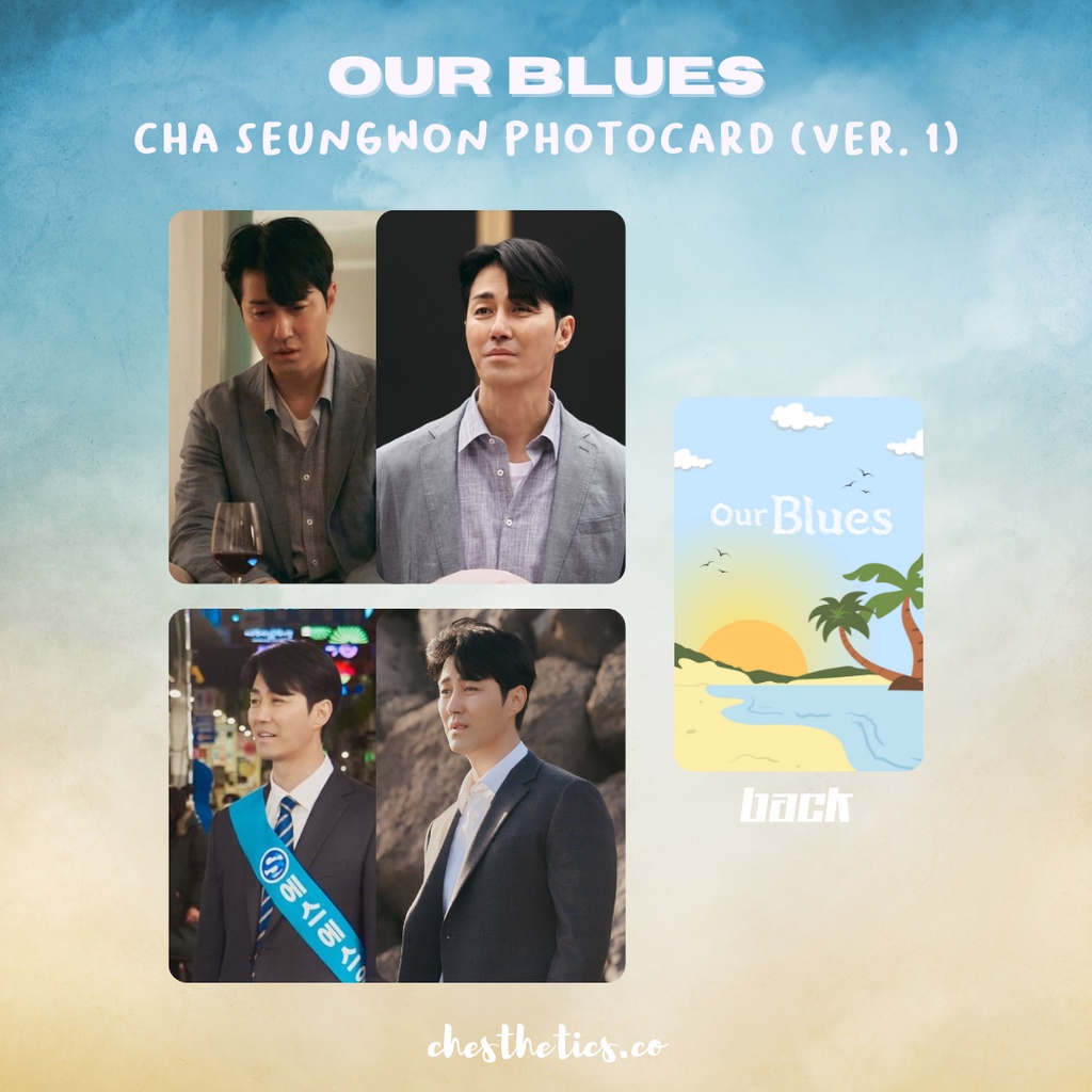 Jual Our Blues KDrama Korea Korean Drama Photocard Aktor Cha Seungwon