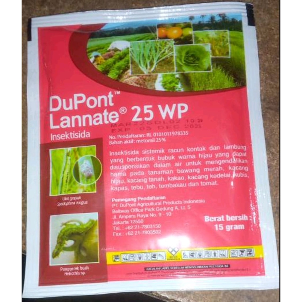 Jual Insektisida Dupont Lannate Wp Kemasan Gram Shopee Indonesia