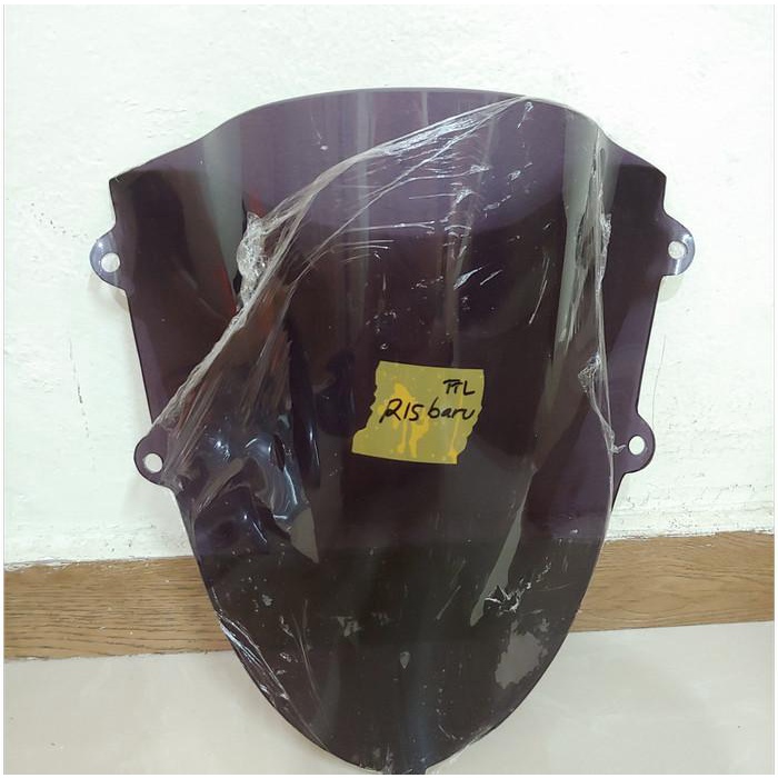 Jual WindShield & Visor R15 V3 Smoke Black Akrilik Tebal | Shopee Indonesia