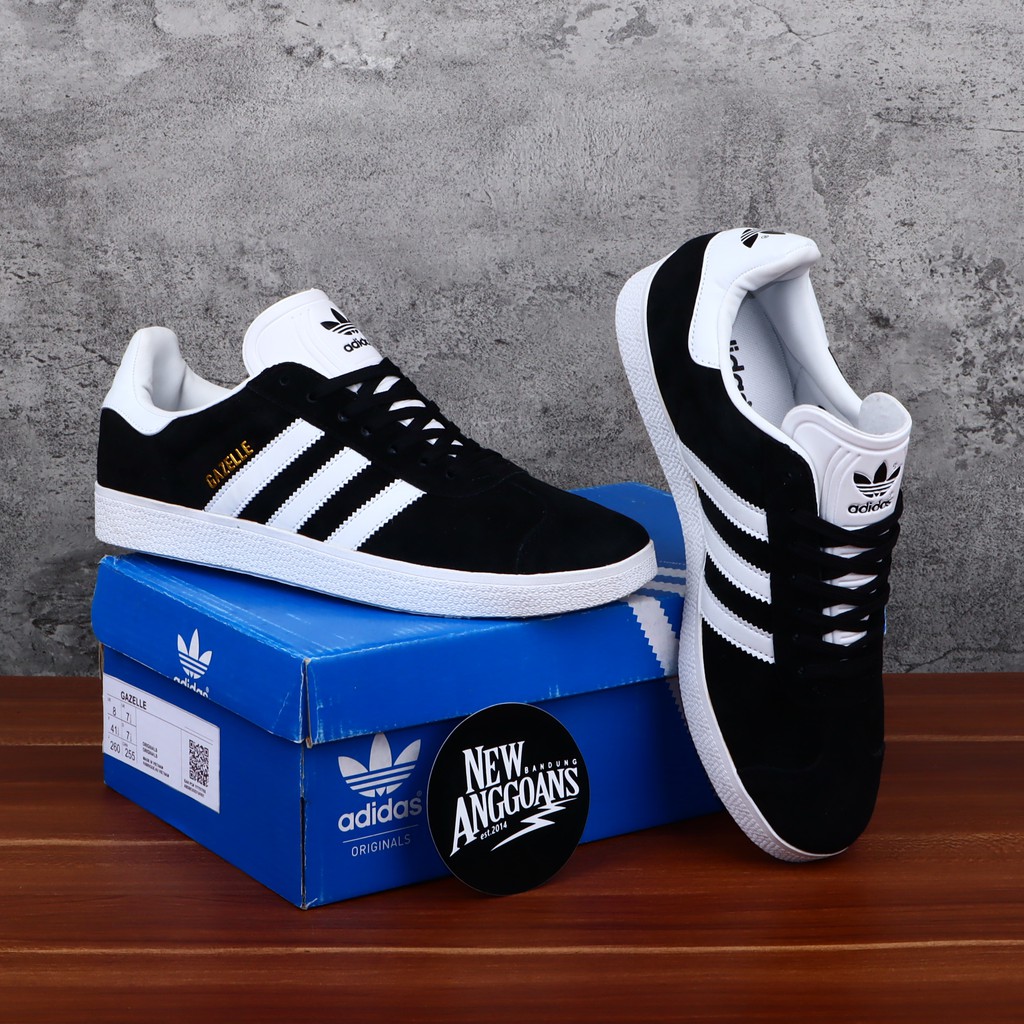 Adidas gazelle og negras sale