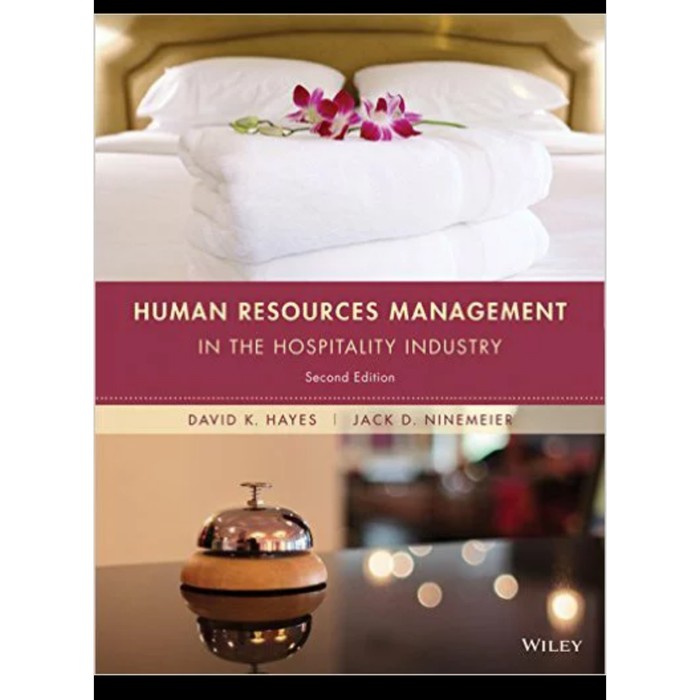 Jual Buku Human Resources Management In The Hospitality Industry Second ...