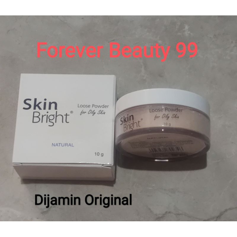 Jual Skin Bright Loose Powder for Oily Skin Natural Bedak Tabur