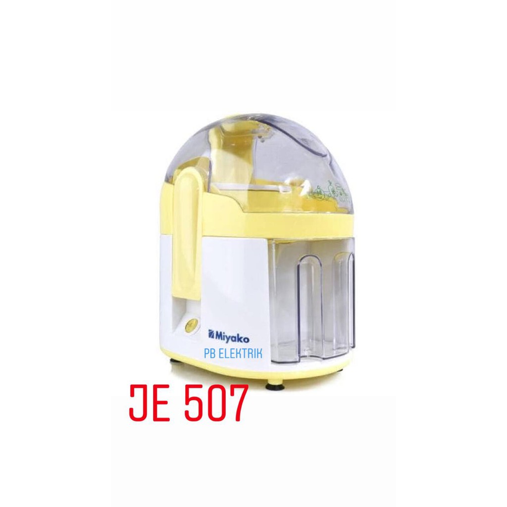 Jual juicer Miyako JE 507 JE 607 / Pengejus Miyako JE507 JE607 / pembuat sari buah Shopee