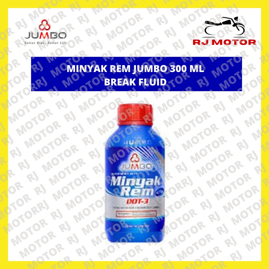 Jual MINYAK REM JUMBO 300 ML BREAK FLUID ASLI JUMBO | Shopee Indonesia