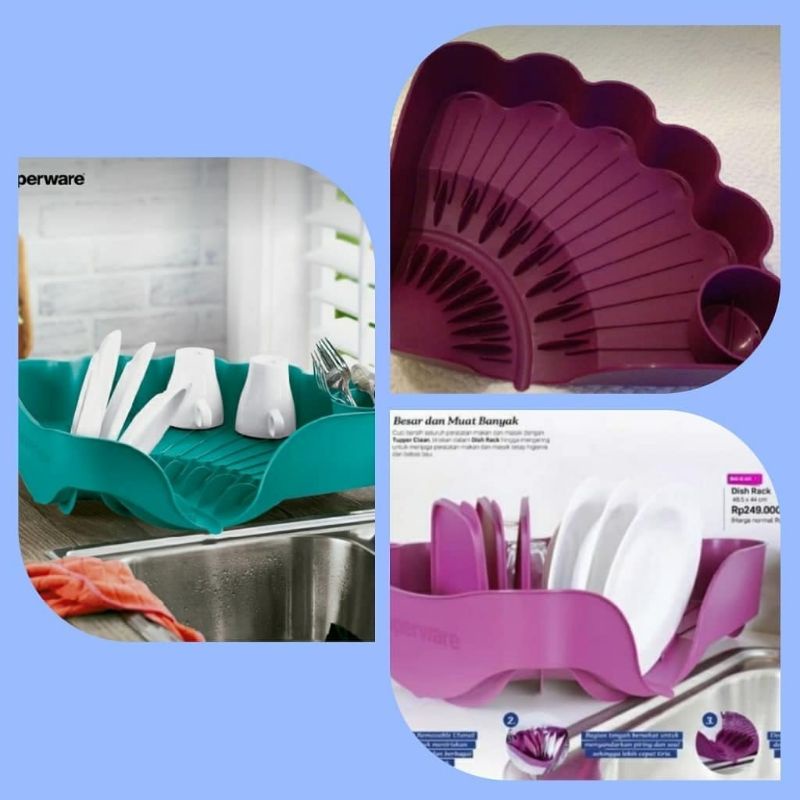 Jual Tupperware dish rack Shopee Indonesia