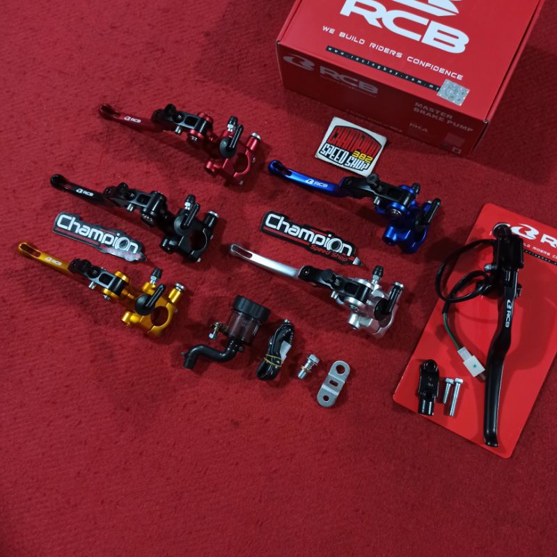 Jual Master Rem RCB Racing Boy S1 14mm 14 mm Handle Rem Belakang Tromol ...