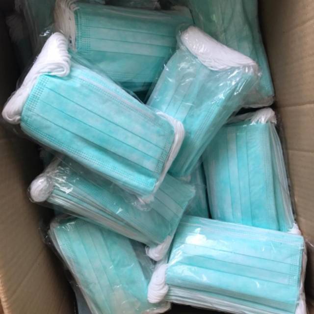 Jual Masker no box 3 ply 50 pcs [SUPER SALE] ( bukan sensi ) | Shopee ...