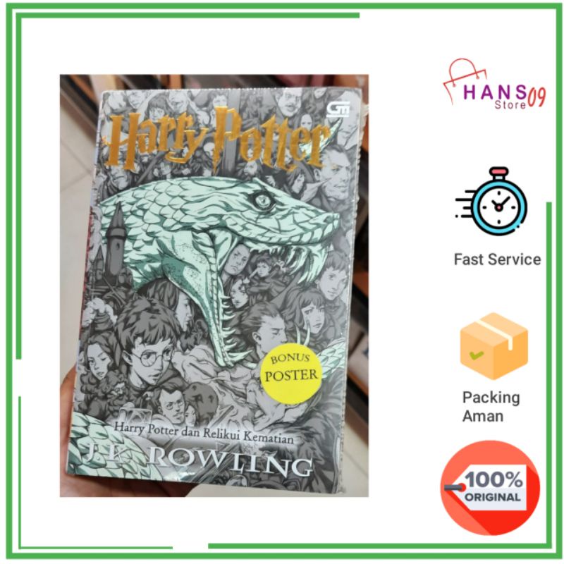 Jual Harry Potter #7: Harry Potter Dan Relikui Kematian | Shopee Indonesia