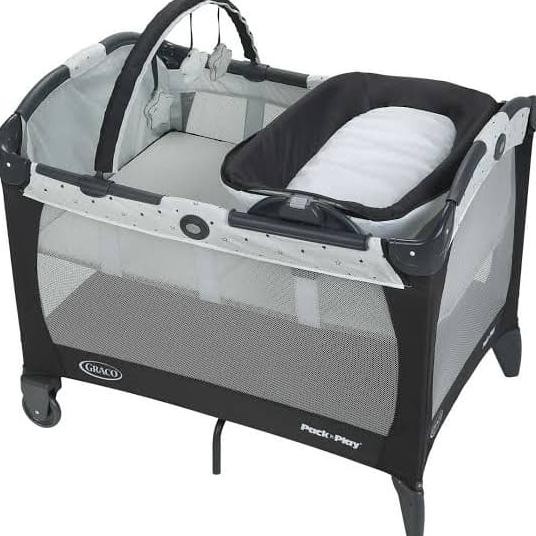 Jual Graco Pack n Play Playard Napper Changer Baby Box Kasur Bayi Box ...