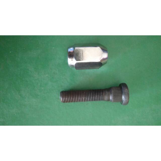 Jual Baut roda plus mur racing Toyota kijang super grand Rover | Shopee ...