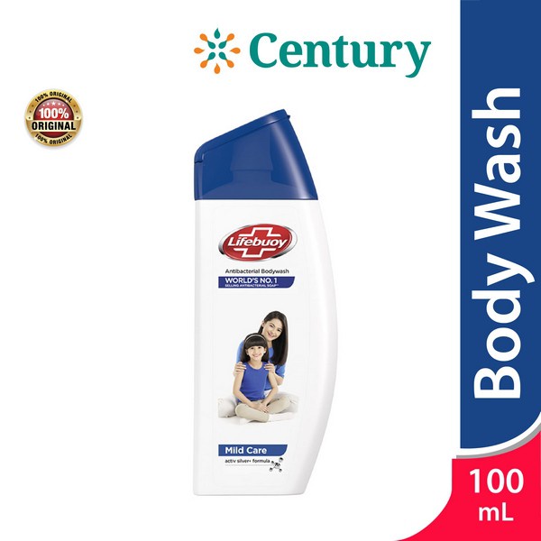 Jual Lifebuoy Antibacterial Body Wash Mild Care Bottle 100 ML / Sabun