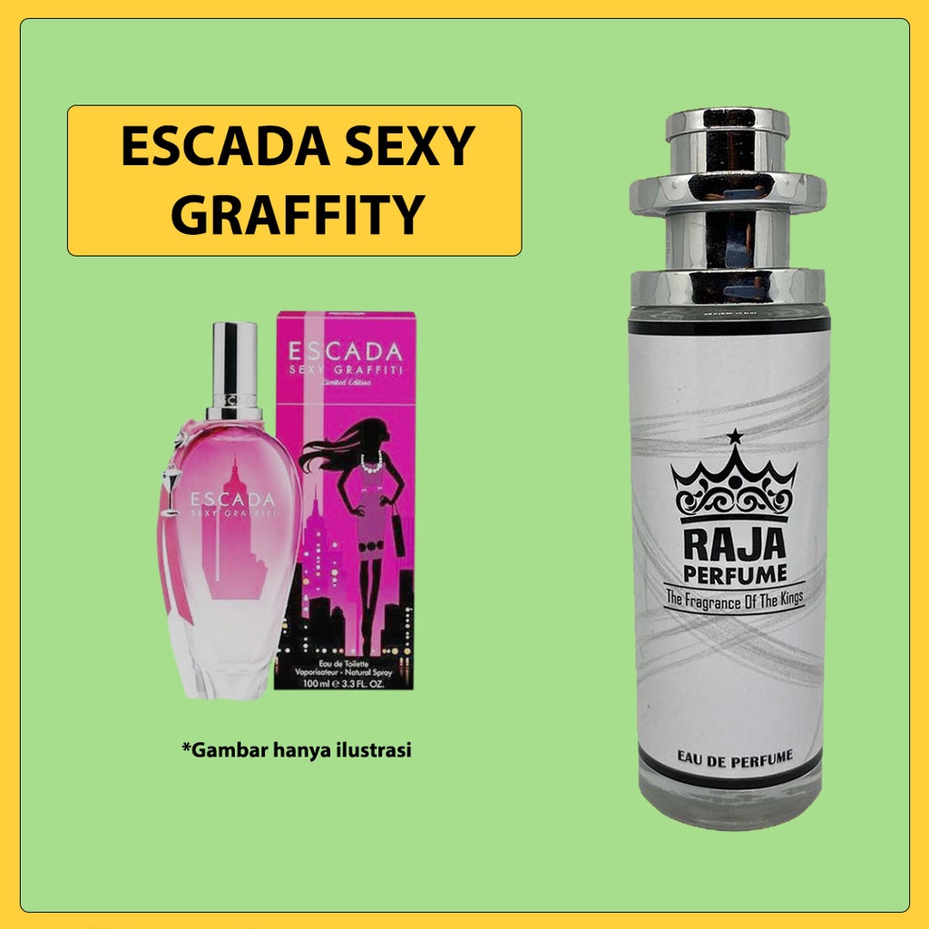 Jual Escada Sexy Graffity Inspired Perfume Parfum Wanita Disukai