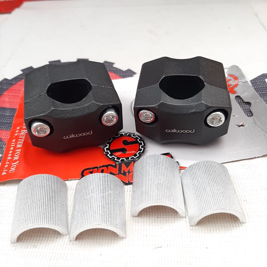 Jual Riser Stang 22mm Dan 28mm Wilwood Hitam | Shopee Indonesia