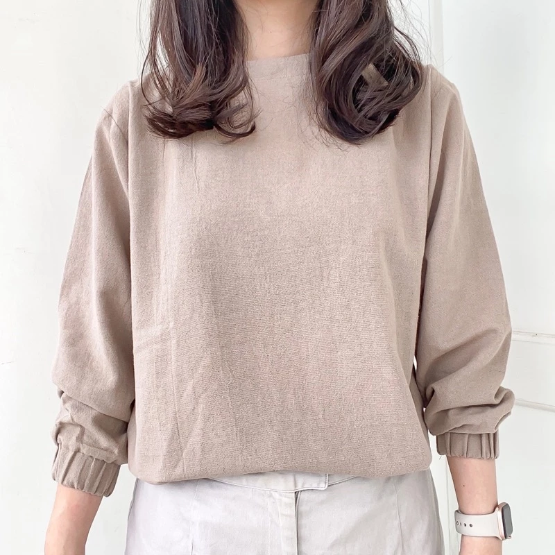 Pratinjau HECLO.ID - Blair Linen Blouse | Atasan Wanita | Blouse Wanita