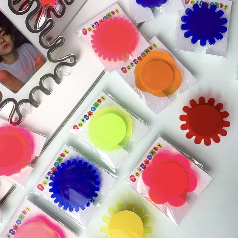 Jual Acrylic Popsocket | Griptok Neon by Yeele | Shopee Indonesia