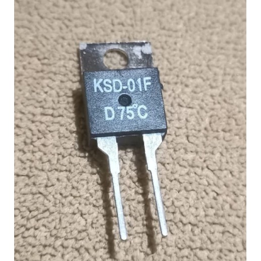Jual KSD-01F KSD01 KSD 01 75C Thermal Switch Temperature Sensor ...