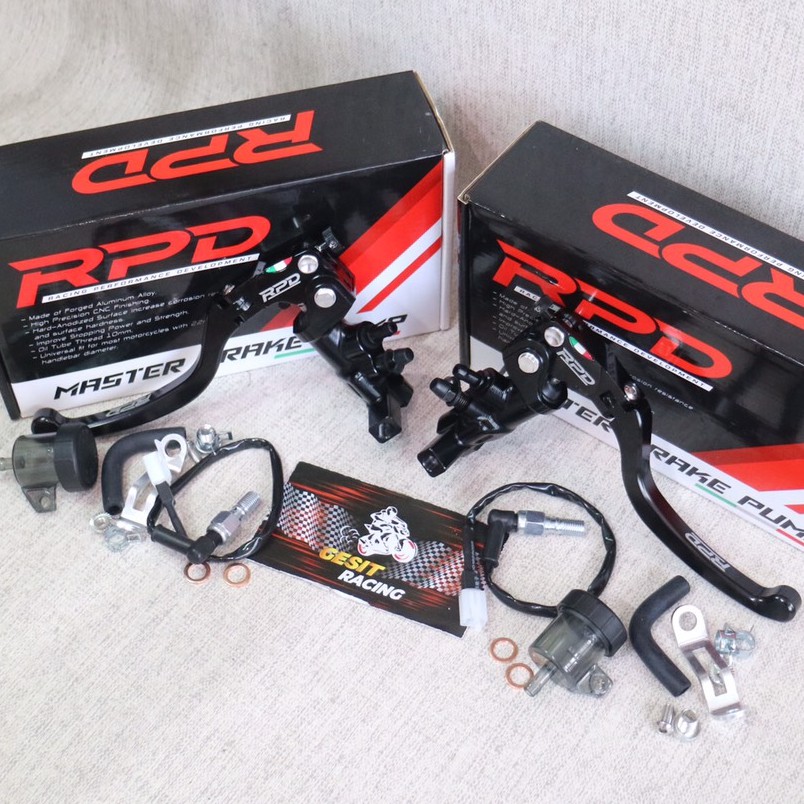 Jual Paket Master Rem RPD 200 Kanan Kiri Pcx Adv Nmax Xmax Aerox Shopee Indonesia