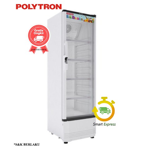 Jual SHOWCASE POLYTRON SCN 231 - ( 4 RAK SLOT ) | Shopee Indonesia