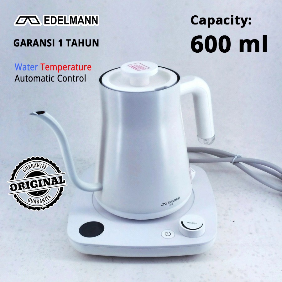 Jual Teko Kopi Leher Angsa Listrik Edelmann Gooseneck Electric Kettle Ml Shopee Indonesia