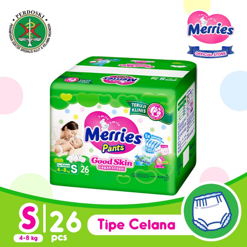 Jual Merries Good Skin S 26 Pants | Shopee Indonesia