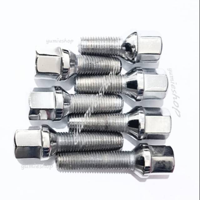 Jual SET ISI 20 PCS BAUT RODA MERCY MERCEDES BENZ BMW M12 PILIHAN ...