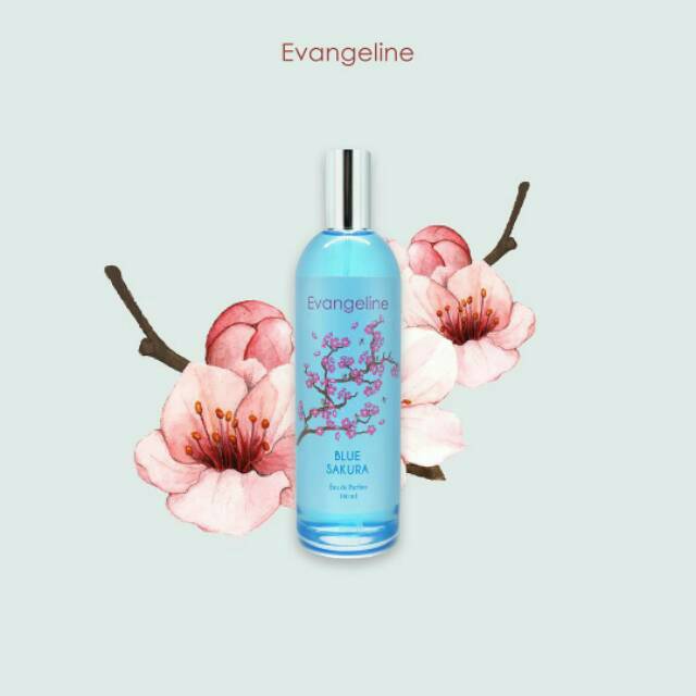 Jual Original Parfum Evangeline Sakura Blue 100ml edp Shopee