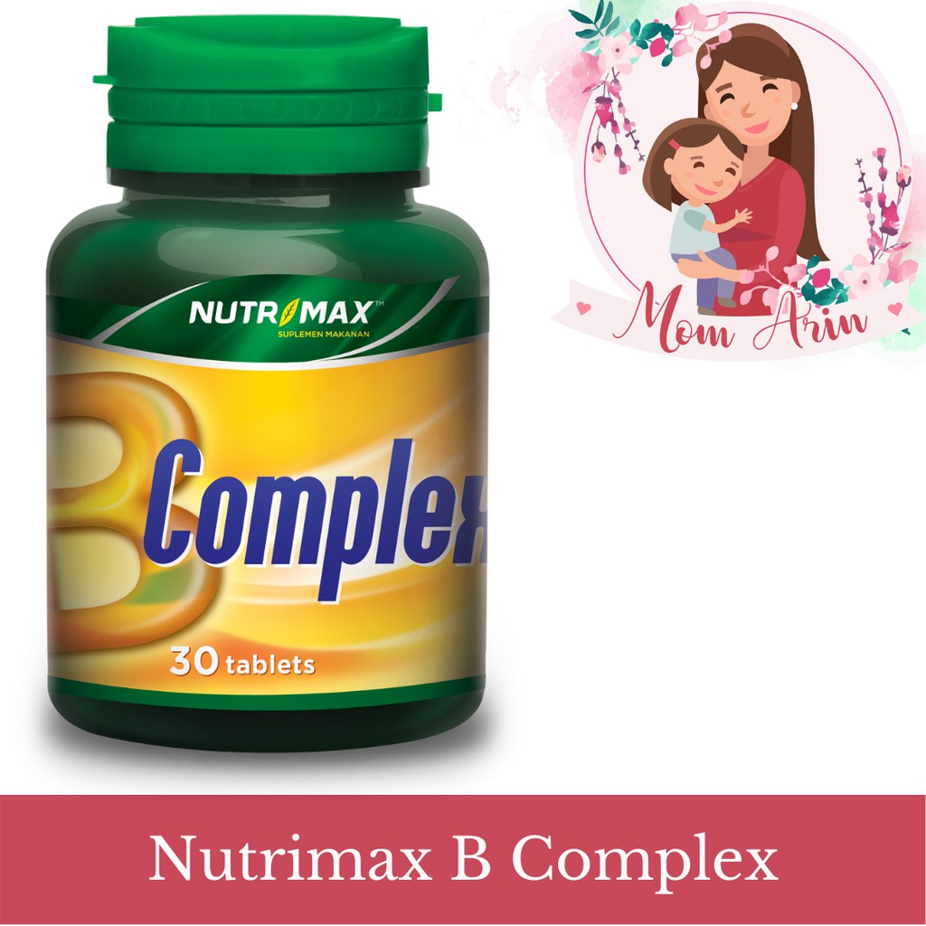 Jual NUTRIMAX B COMPLEX 30 TABLET IMUNITAS DAYA TAHAN TUBUH VITAMIN B ...