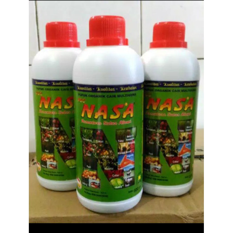 Jual Pupuk Organik Cair POC Nasa 500cc | Shopee Indonesia