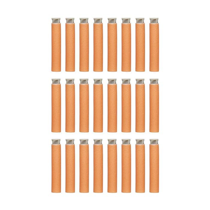 Nerf Fléchettes 24-Pack Accustrike Elite Refill - Official Darts for Elite and Accustrike Elite Blasters - for Kids, Teens, Adultes (C0163