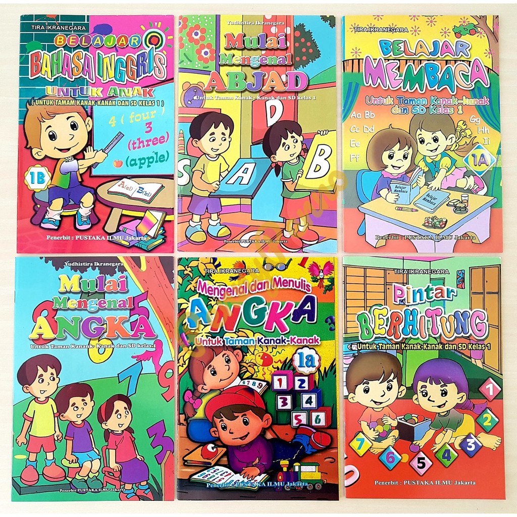 Jual Buku Belajar Anak Dasar (Sisa B. Inggris & Angka) | Shopee Indonesia