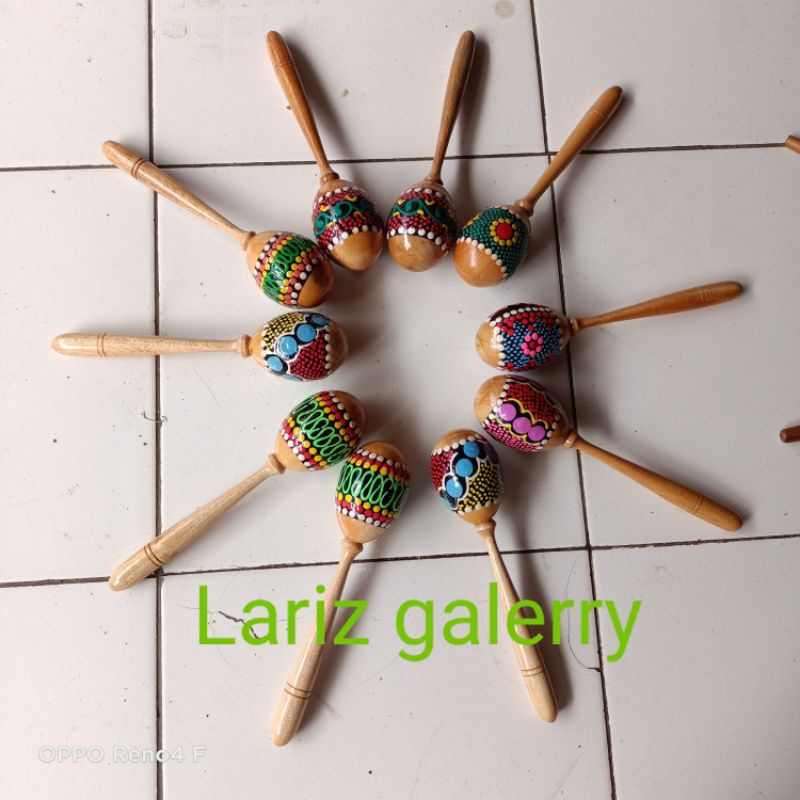 Jual Alat Musik Tradisional Marakas Pasir "Canting Kecil", Shacker