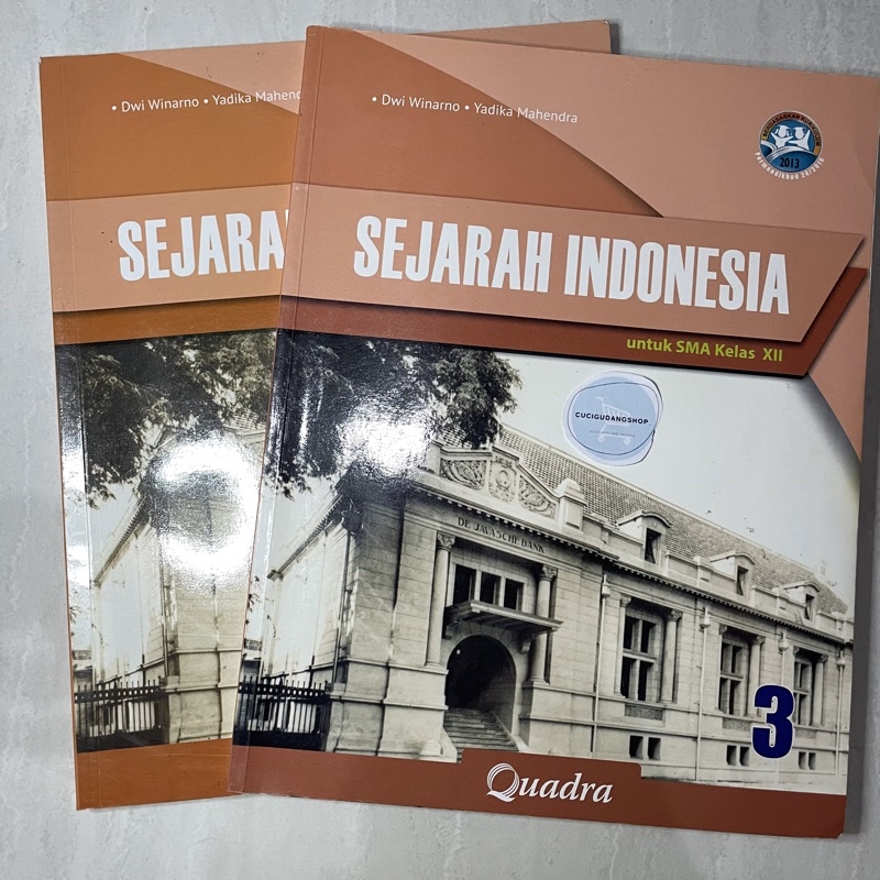 Jual Sejarah Indonesia 3 Sma Kelas Xii 12 QUADRA KURTILAS- Dwi Winarno ...