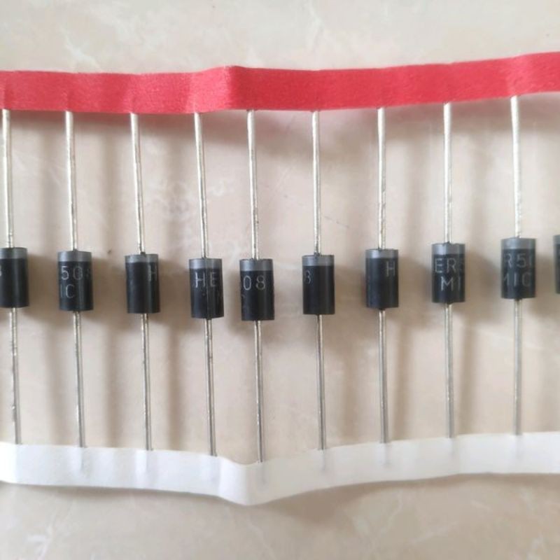 Jual DIODA/ DIODE HER208 - HER508 ULTRAFAST RECOVERY ORIGINAL | Shopee ...