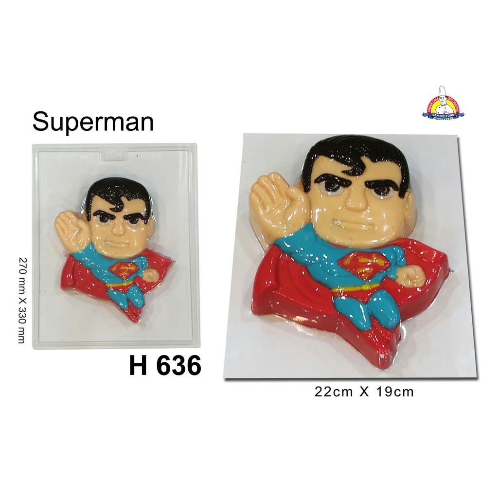 Jual Cetakan Coklat / Pudding Karakter Super Hero Marvel / DC - Tan See ...