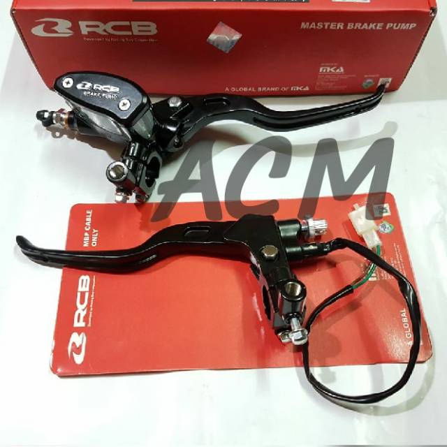 Jual Master Rem Tabung Oval Mm E Handle Kopling E Rcb Original Malaysia All Motor