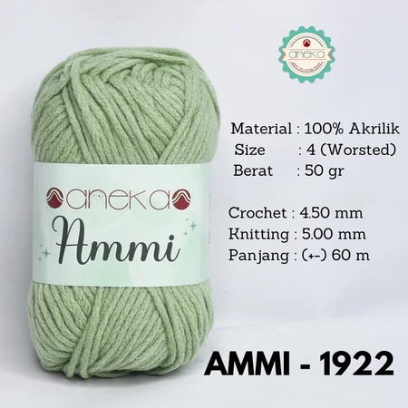 Aneka Ammi Benang Rajut Akrilik untuk rajutan padat dan hangat