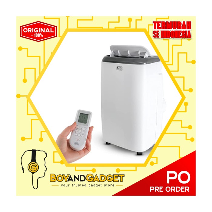 Jual BLACK+DECKER BPP06WTB Portable Air Conditioner with Remote