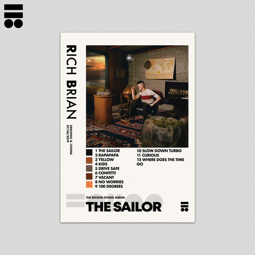 Jual Rich Brian - The Sailor Poster | Shopee Indonesia