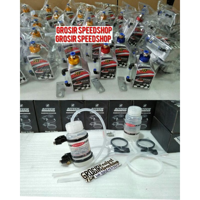 Jual Variasi tabung botol wadah reservoir cadangan air radiator Aitech ...