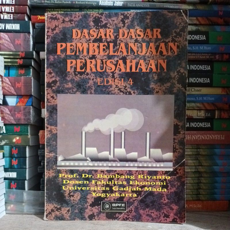 Jual Dasar Dasar Pembelanjaan Perusahaan Edisi 4 Prof Dr Bambang ...