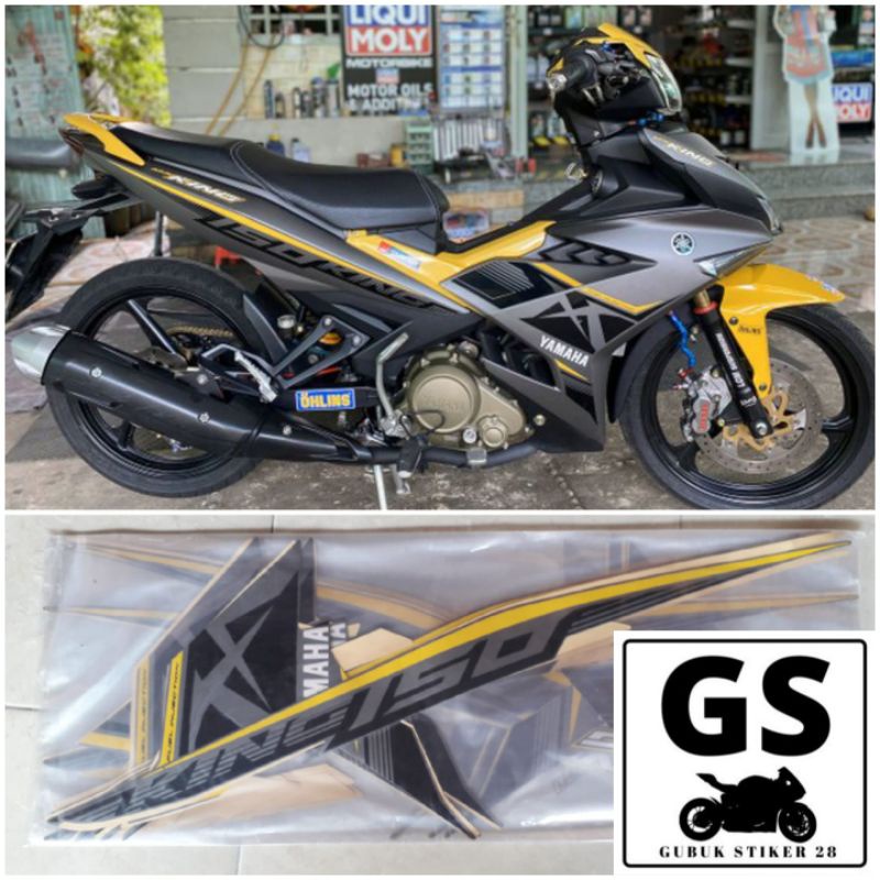 Jual STRIPING STIKER LIS BODY MOTOR YAMAHA JUPITER MX KING NEW 2017
