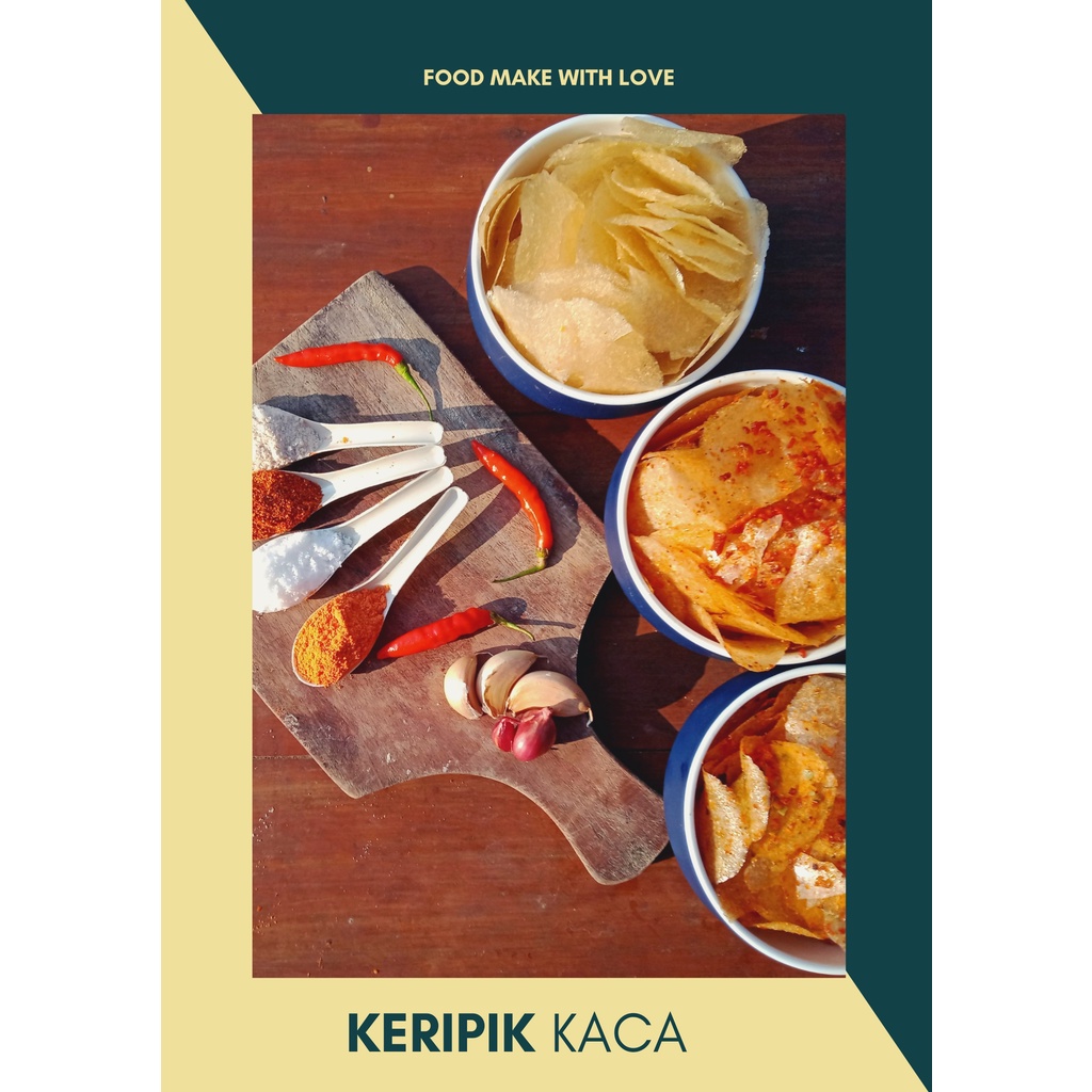 Jual Keripik Kaca 1kg Bonus Kemasan 65gr Shopee Indonesia 0865