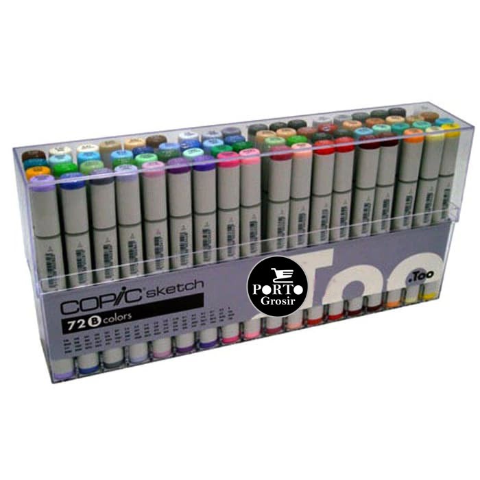 Copic Sketch Basic 72-color set illustration markers – WAFUU JAPAN