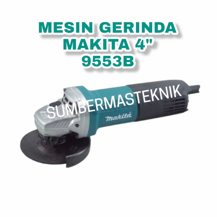 Jual Mesin Gerinda MAKITA 9553 B MESIN GERINDA TANGAN MAKITA 4" 9553B ...