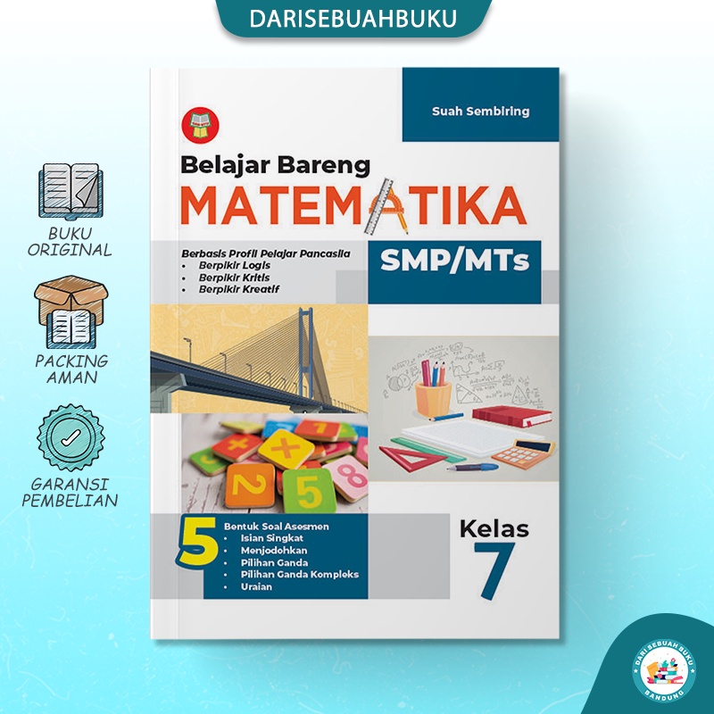 Jual Buku MATEMATIKA SMP/MTs Kelas 7 - Kurikulum Merdeka | Shopee Indonesia