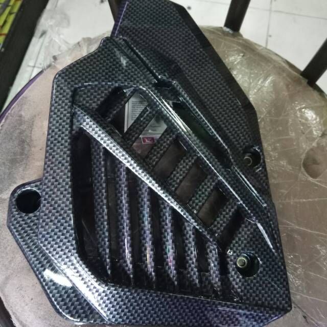 Jual Tutup radiator vario 125 150 carbon | Shopee Indonesia