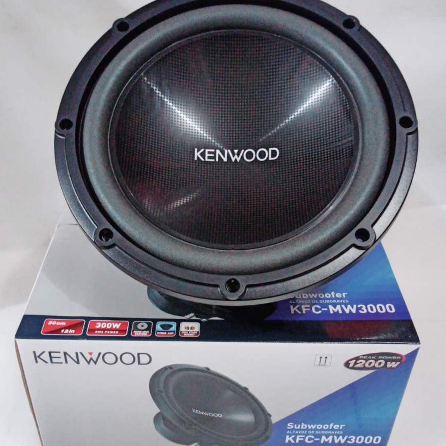 Jual Subwoofer Kenwood 12 Inch KFCMW3000 Original Garansi Resmi Shopee Indonesia