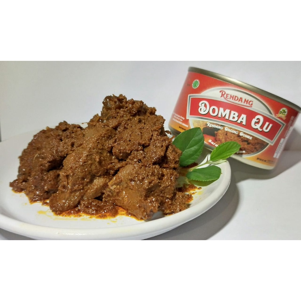 Jual Rendang Domba Qu Makanan Kaleng Hnr Food 200g Shopee Indonesia