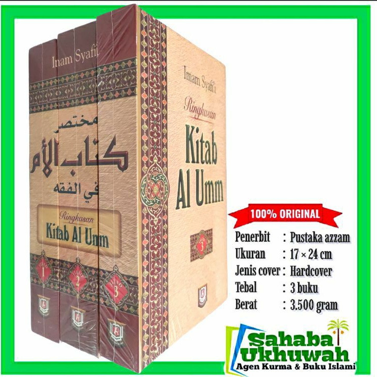 Jual Ringkasan Kitab Al Umm 1 Set Ringkasan Kitab Al Umm Shopee